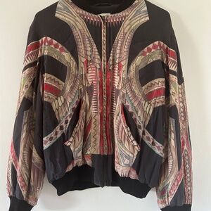 IRO silk bomber jacket